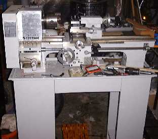 Contimac lathe for metals. (span 500mm)